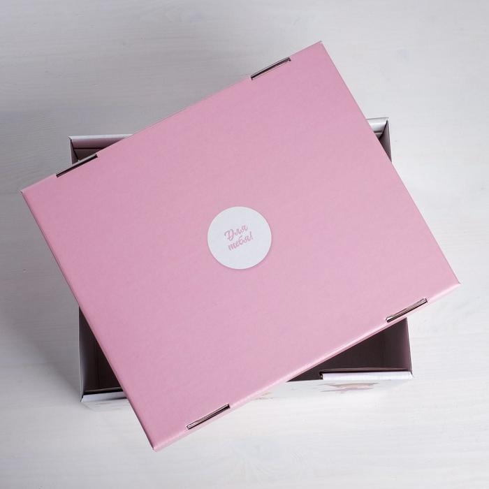 Коробка подарочная складная, упаковка, «Милой девочке», 31 х 25,5 х 16 см Коробка подарочная складная, упаковка, «Милой девочке», 31 х 25,5 х 16 см