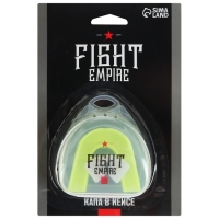 Капа боксёрская FIGHT EMPIRE, двухчелюстная, цвета МИКС