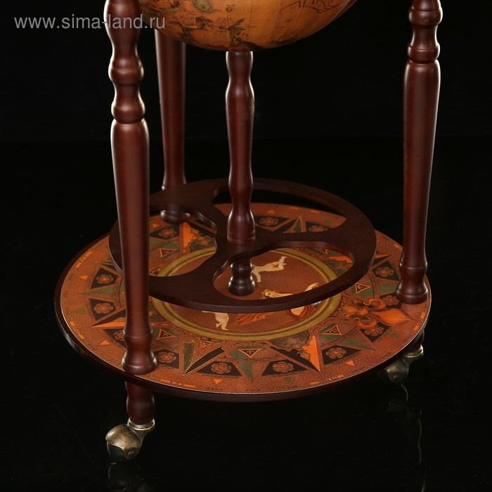 Глобус бар декоративный Глобус бар декоративный "Карта странника" 87х47х47 см