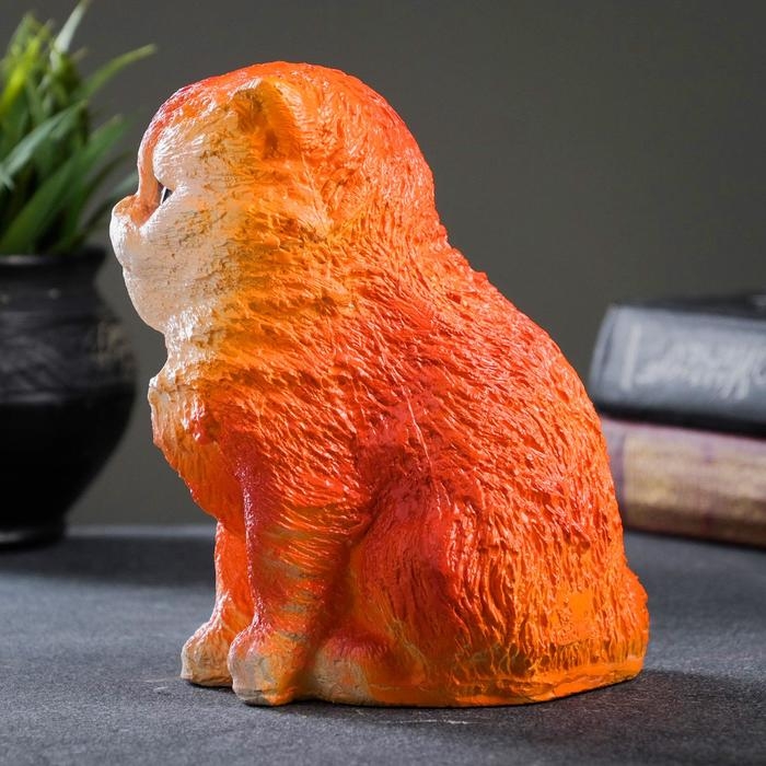 Копилка Копилка "Котенок малый" рыжий, 16х12см