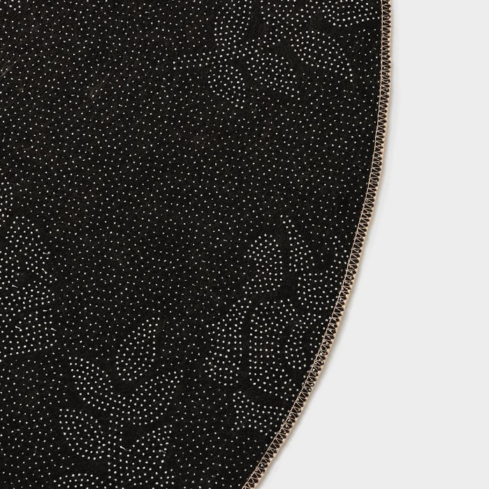 Коврик для дома Доляна «Луара», цвет жёлтый, окантовка МИКС Коврик для дома Доляна «Луара», цвет жёлтый, окантовка МИКС