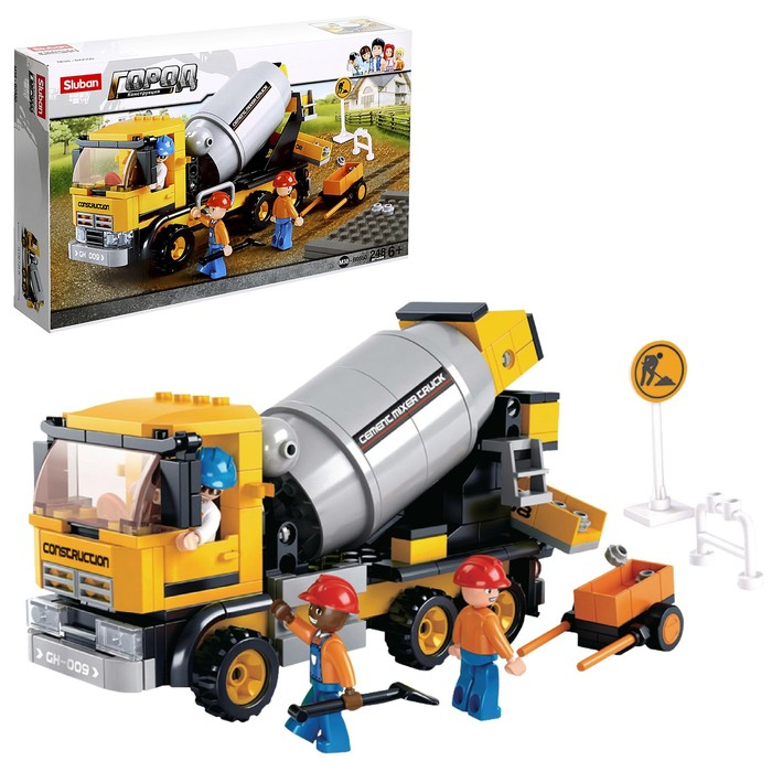 Конструктор «Строительный миксер», 248 деталей Конструктор «Строительный миксер», 248 деталей