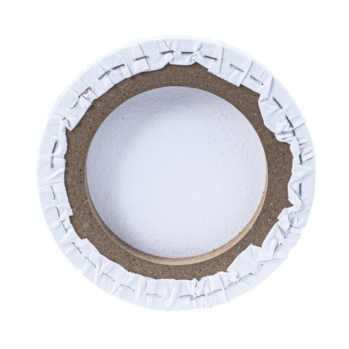 Холст на подрамнике хлопок 100%, круглый D-20 см, ЗХК Холст на подрамнике хлопок 100%, круглый D-20 см, ЗХК "Сонет", акриловый грунт, среднее зерно, 280 г/м2, 233212120