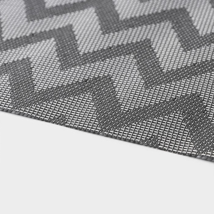 Набор салфеток сервировочных на стол Magistro, 4 шт, 30×45 см, цвет чёрный