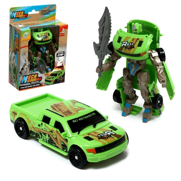 Робот «Механический воин», трансформируется, цвет МИКС Робот «Механический воин», трансформируется, цвет МИКС