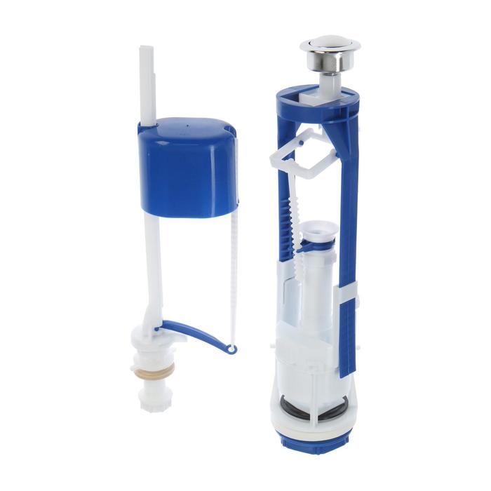 Унитаз компакт ЛЗСФ Унитаз компакт ЛЗСФ "Оптима Стандарт", нижняя подводка, сиденье, кнопка хром