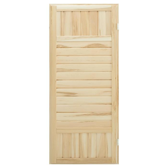 Дверь для бани и сауны ЛИПА Эконом, 170х70 см Дверь для бани и сауны ЛИПА Эконом, 170х70 см