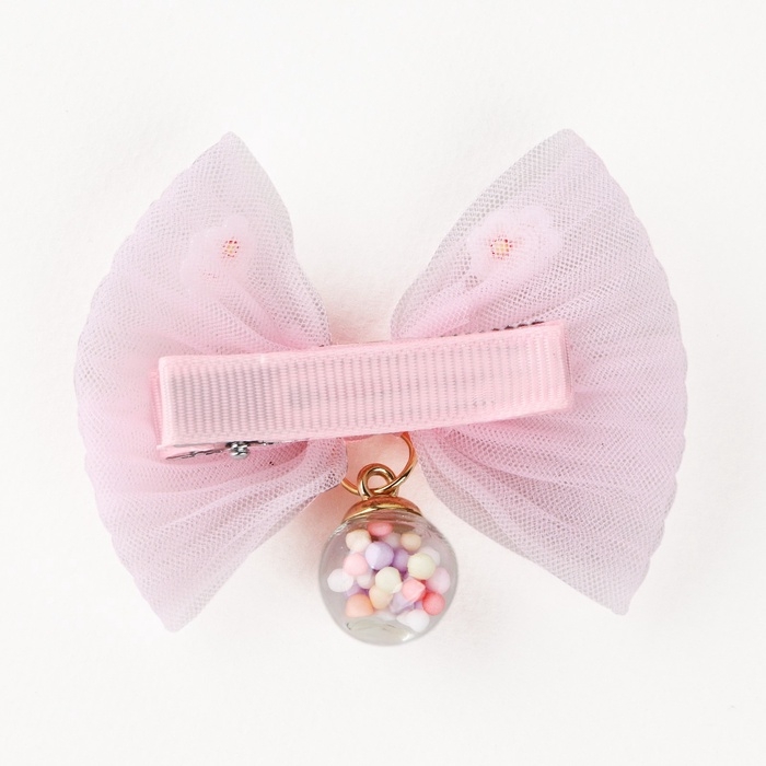 Заколка для волос с бантом «Для тебя», 7 х 5 см Заколка для волос с бантом «Для тебя», 7 х 5 см