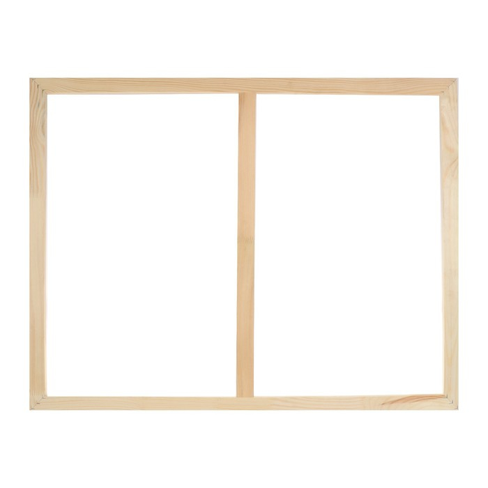 Подрамник для холста Calligrata, 1.8 x 90 x 90 см, ширина рамы 36 мм, сосна Подрамник для холста Calligrata, 1.8 x 90 x 90 см, ширина рамы 36 мм, сосна