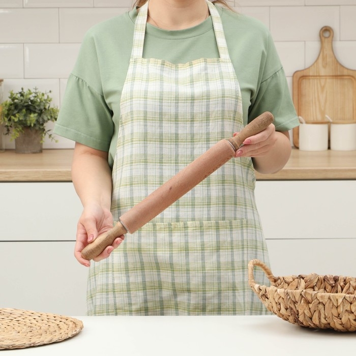 Скалка вращающаяся Magistro, акация, 43×4 см, рабочая часть 23 см Скалка вращающаяся Magistro, акация, 43×4 см, рабочая часть 23 см