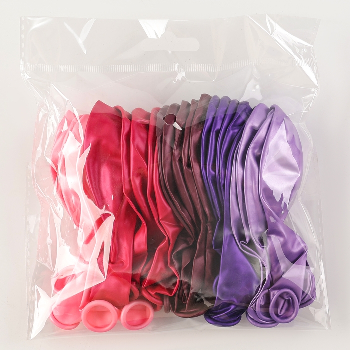 Шар латексный 12 Шар латексный 12" «Сирень», набор 25 шт., цвета МИКС