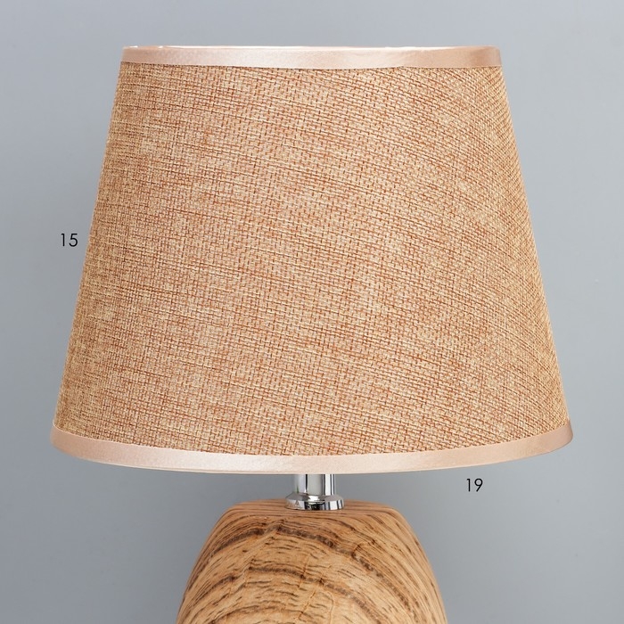 Настольная лампа Настольная лампа "Кассиопея" Е14 40Вт коричневый 20х20х33 см