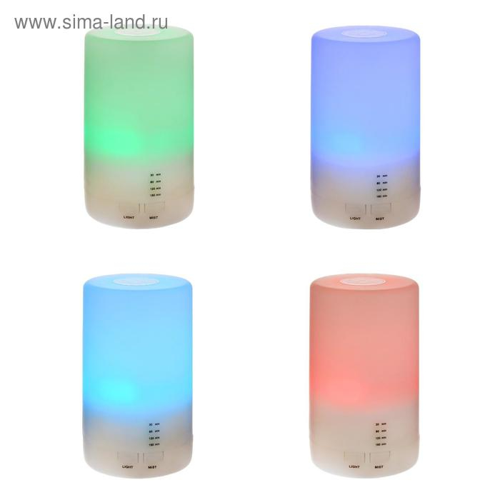 Увлажнитель воздуха Luazon LHU-12, ультразвуковой, 200 мл, 5 режимов, белый Увлажнитель воздуха Luazon LHU-12, ультразвуковой, 200 мл, 5 режимов, белый