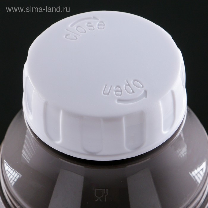 Термос 1 л, со стеклянной колбой, 11 х 31см, микс