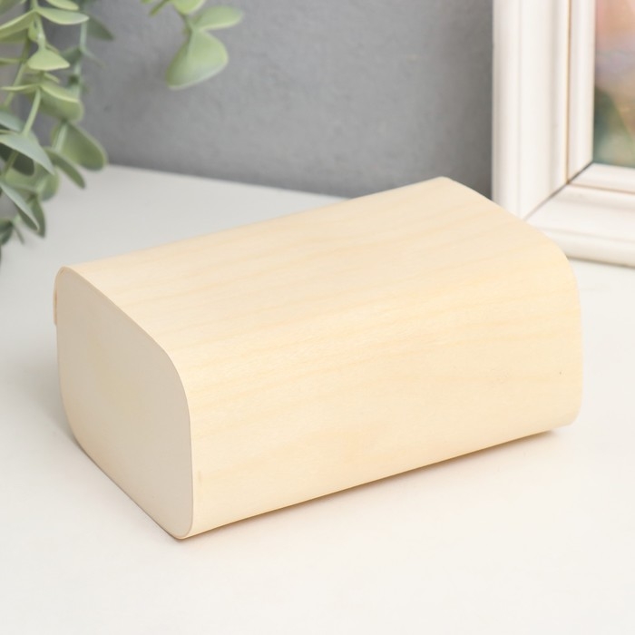 Шкатулка дерево под роспись прямоугольник Шкатулка дерево под роспись прямоугольник "Тонкий лист" 13х9х6 см