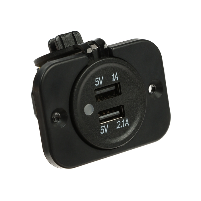 Разветвитель 2 USB, 2.1 А, 5 В Разветвитель 2 USB, 2.1 А, 5 В