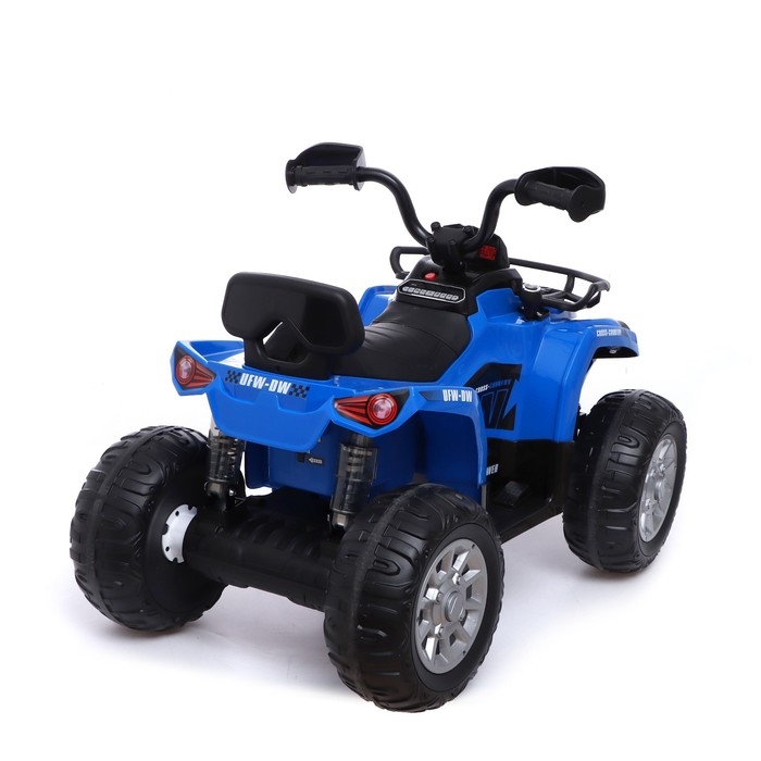 Электромобиль «Квадроцикл», EVA колёса, кожаное сидение, цвет синий Электромобиль «Квадроцикл», EVA колёса, кожаное сидение, цвет синий