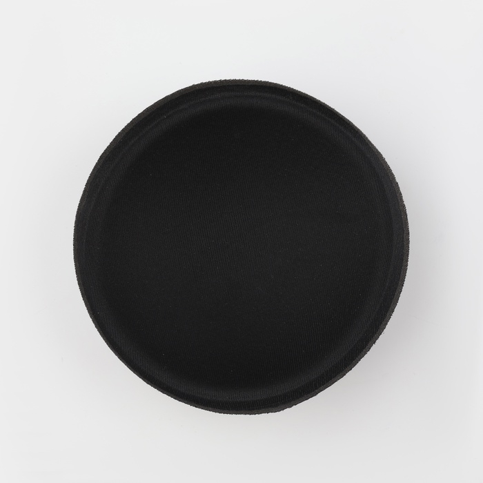 Чашки для бюстгальтера «Круг», L (48), d = 14,5 см, пара, цвет чёрный Чашки для бюстгальтера «Круг», L (48), d = 14,5 см, пара, цвет чёрный