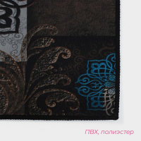 Коврики для дома Доляна «Цвета», 2 шт, 40×60 шт: 40×120 см
