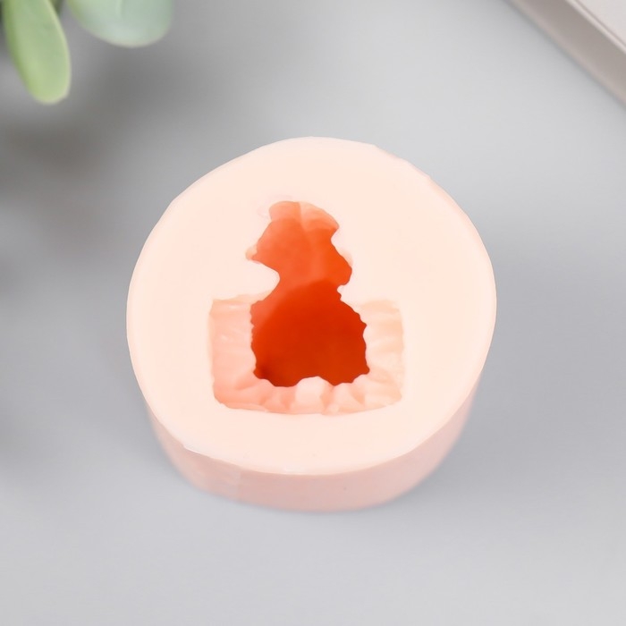 Молд силиконовый Молд силиконовый "Сова на бревне" 5х3,5х3,5 см