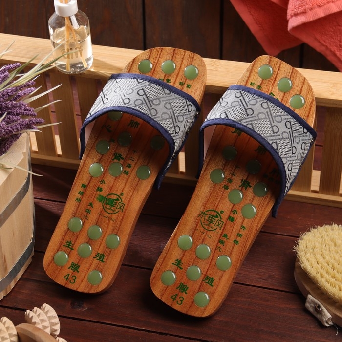 Тапочки массажные, нефритовые размер 43 Тапочки массажные, нефритовые размер 43