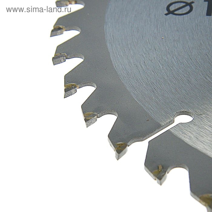 Диск пильный по дереву ЛОМ, стандартный рез, 180 х 30 мм (кольца на 20, 16), 36 зубьев Диск пильный по дереву ЛОМ, стандартный рез, 180 х 30 мм (кольца на 20, 16), 36 зубьев