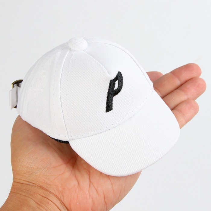 Кепка для кукол, цвет белый Кепка для кукол, цвет белый