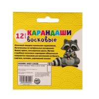 Набор из 12 восковых карандашей, высота 1 шт. = 8 см, d = 0,8 см