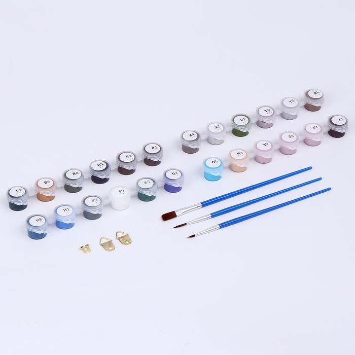 Картина по номерам «В стиле ретро», 40 × 50 см, 21 цвет Картина по номерам «В стиле ретро», 40 × 50 см, 21 цвет