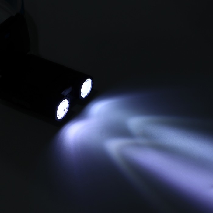 Фонарь налобный аккумуляторный, 6 Вт, 1400 мАч, 400 лм, XPG, 2835SMD, 6 режимов Фонарь налобный аккумуляторный, 6 Вт, 1400 мАч, 400 лм, XPG, 2835SMD, 6 режимов