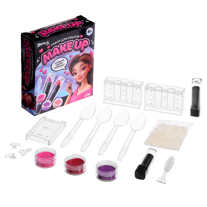 Набор для опытов «Создай свою помаду Make Up» Набор для опытов «Создай свою помаду Make Up»
