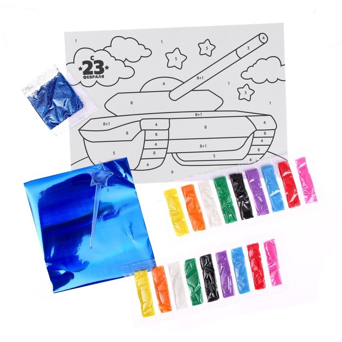 Фреска сияющая «Танк» Фреска сияющая «Танк»