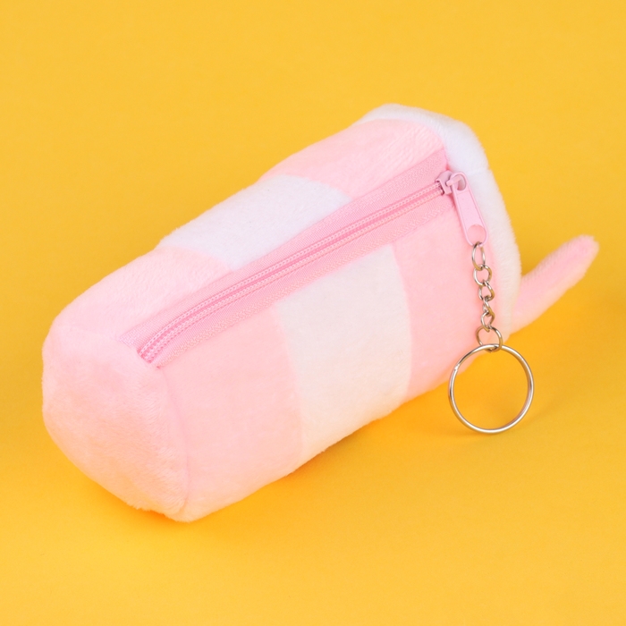 Мягкая игрушка-брелок «Десерт», с клубникой, 12 см Мягкая игрушка-брелок «Десерт», с клубникой, 12 см