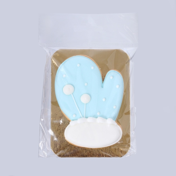 Новый год. Печенье ванильное Новый год. Печенье ванильное "Рукавичка" 35г(1кор=16шт)