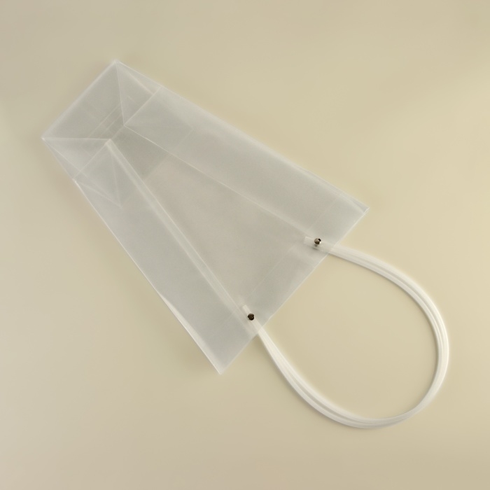 Сумка для цветов прозрачная, влагостойкая, 35х26х13 см Сумка для цветов прозрачная, влагостойкая, 35х26х13 см