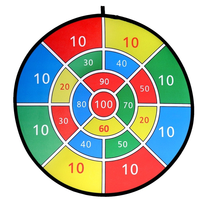 Дартс  Дартс "Цель", d-75см,  с мячиками и дротиками