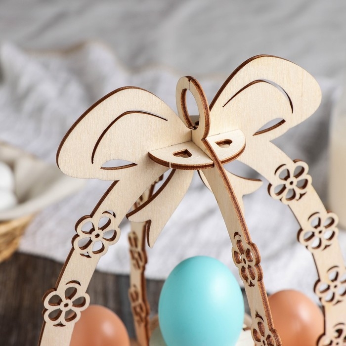 Подставка для яиц пасхальная, 9 ячеек, 22×22×29 см Подставка для яиц пасхальная, 9 ячеек, 22×22×29 см