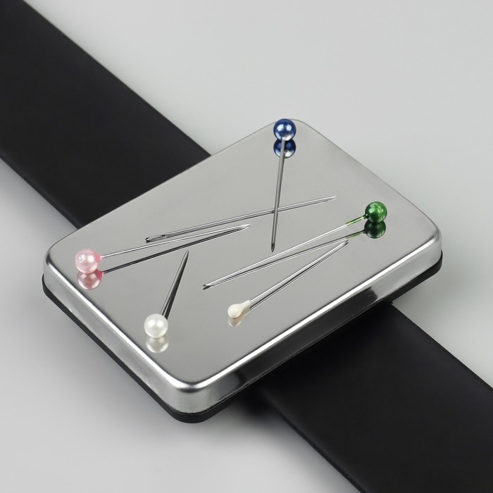 Игольница магнитная на руку, 24 × 5,5 см, цвет МИКС Игольница магнитная на руку, 24 × 5,5 см, цвет МИКС