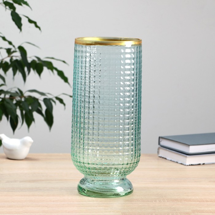 Ваза Ваза "Киркинес" Бирюзовый Маркуль 30х13 см