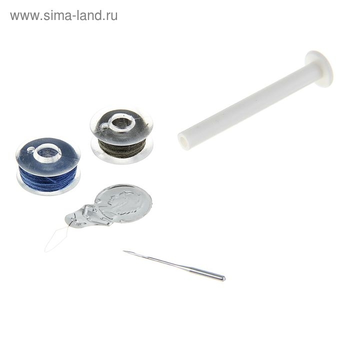 Швейная машина Luazon LSH-01, 4 Вт, портативная, 4хАА (не в комплекте), белая