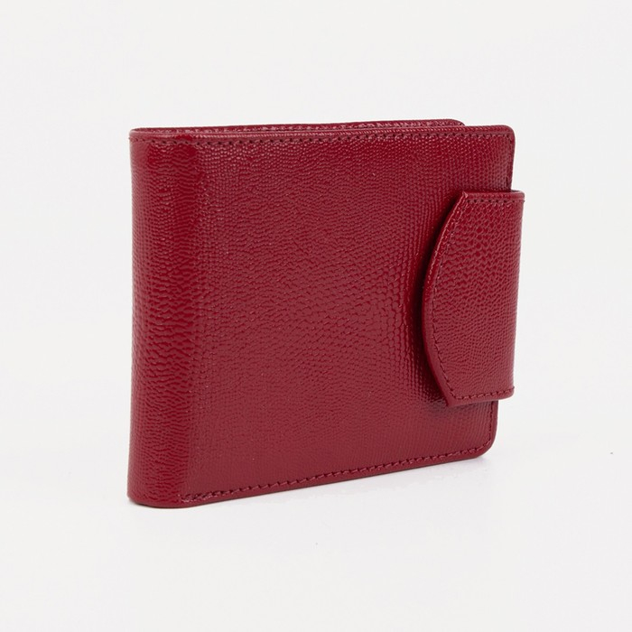 Кошелёк женский на магните, цвет красный Кошелёк женский на магните, цвет красный