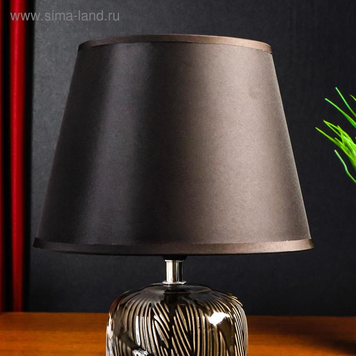 Лампа настольная 38048/1 E14 40Вт черный 23х23х35,5 см RISALUX