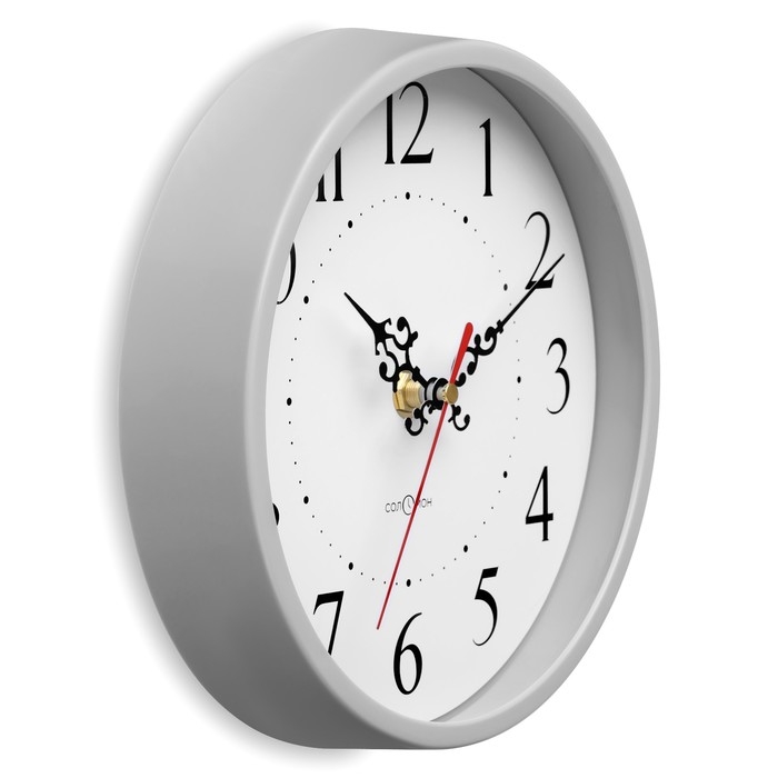 Часы настенные, d-20 см, интерьерные, Классика, бесшумные Часы настенные, d-20 см, интерьерные, Классика, бесшумные