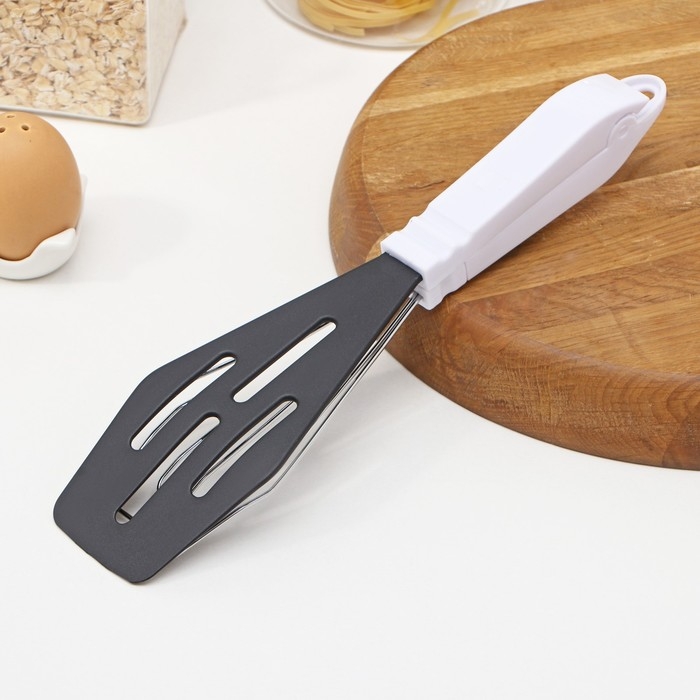 Лопатка двойная Доляна «Помощник», 30 см, с держателем Лопатка двойная Доляна «Помощник», 30 см, с держателем