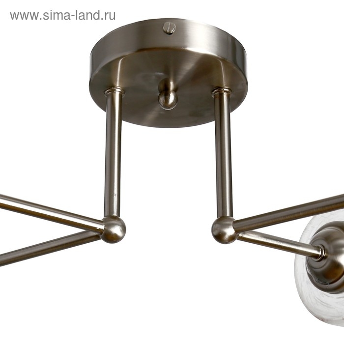 Люстра Светогор 7461 4хE27 60W сатин/белый