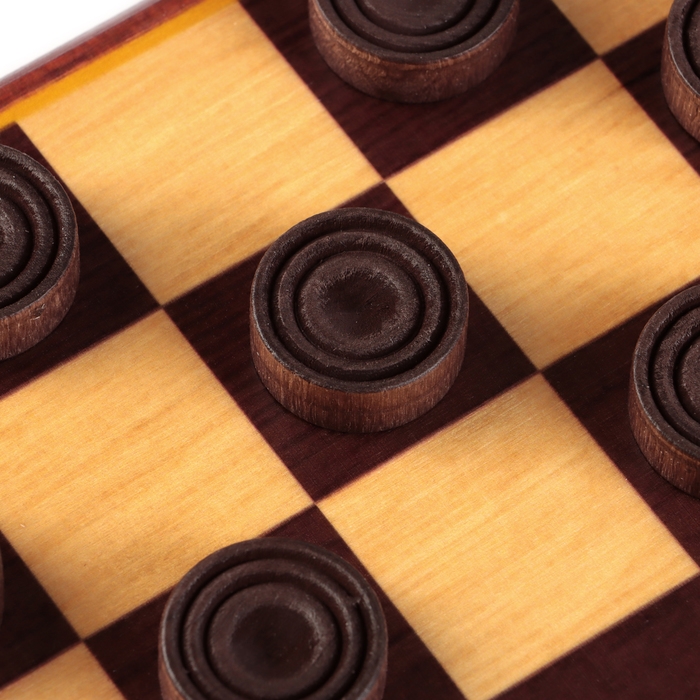 Нарды деревянные большие, с шашками Нарды деревянные большие, с шашками "Маркетри-21", настольная игра, 60 х 60 см