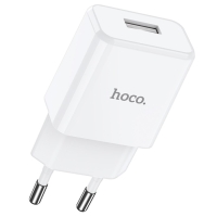 Сетевое зарядное устройство Hoco N9, USB - 2.1 А, белый