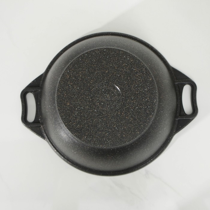 Кастрюля Granit ultra, 3 л, d=22 см, h=12.5 см, стеклянная крышка, антипригарное покрытие Кастрюля Granit ultra, 3 л, d=22 см, h=12.5 см, стеклянная крышка, антипригарное покрытие