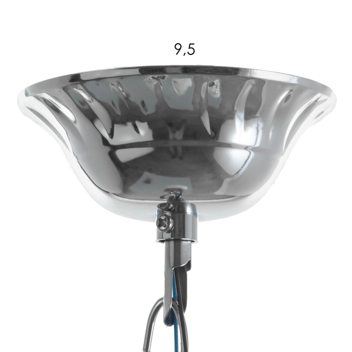 Светильник BayerLux 59396/1 E27 40Вт хром 15,5х15,5х33 см