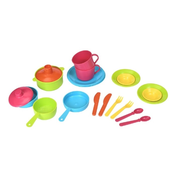 Набор посудки столовый «Каша у Маши», 20 деталей Набор посудки столовый «Каша у Маши», 20 деталей